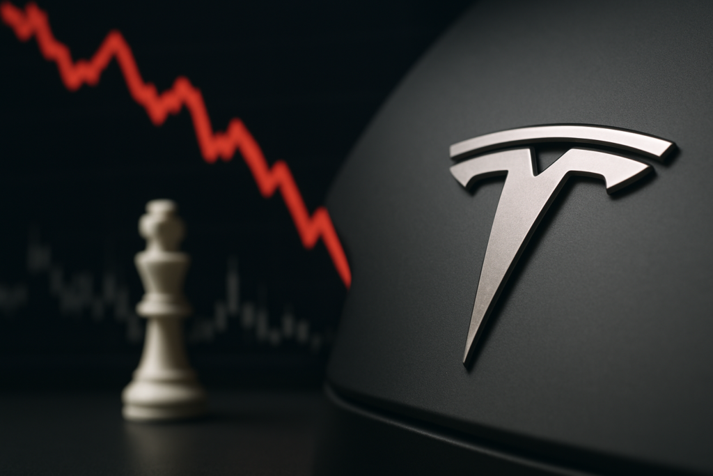 Tesla หุ้นร่วง 30% ก่อนประกาศกำไร ยังไม่ใช่เวลาที่เหมาะสมในการซื้อ