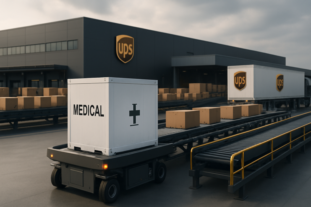 UPS เปิดศูนย์โลจิสติกส์ใหม่ในไต้หวัน ปรับกลยุทธ์สู่การทำกำไรสูงขึ้น