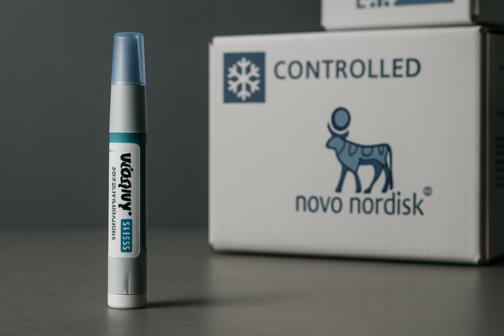 Wegovy® ของ Novo Nordisk ได้รับอนุมัติการจัดส่งที่อุณหภูมิควบคุมในสหภาพยุโรป